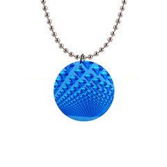 Diamond Pattern 1  Button Necklace by Sparkle