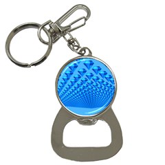 Diamond Pattern Bottle Opener Key Chain by Sparkle