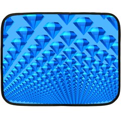 Diamond Pattern Fleece Blanket (mini) by Sparkle