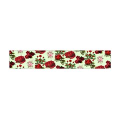 Flowers Pattern Flano Scarf (mini)