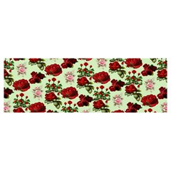 Flowers Pattern Banner And Sign 12  X 4  by Sparkle