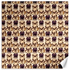 Pugs Canvas 16  X 16  by Sparkle