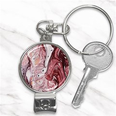 Cora; Abstraction Nail Clippers Key Chain