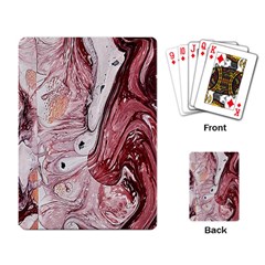 Cora; Abstraction Playing Cards Single Design (rectangle) by kaleidomarblingart