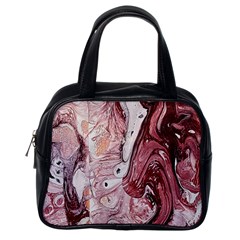 Cora; Abstraction Classic Handbag (one Side) by kaleidomarblingart