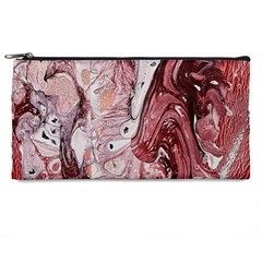 Cora; Abstraction Pencil Case by kaleidomarblingart