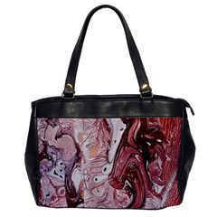 Cora; Abstraction Oversize Office Handbag by kaleidomarblingart