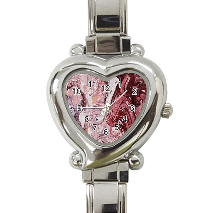 Cora; abstraction Heart Italian Charm Watch