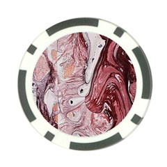 Cora; Abstraction Poker Chip Card Guard (10 Pack) by kaleidomarblingart