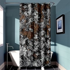 Floral Surface Print Design Shower Curtain 36  X 72  (stall)  by dflcprintsclothing