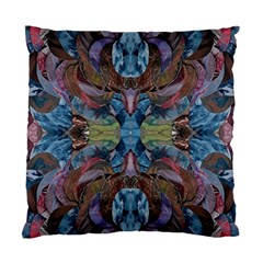 Marbled Confetti Symmetry Standard Cushion Case (two Sides) by kaleidomarblingart