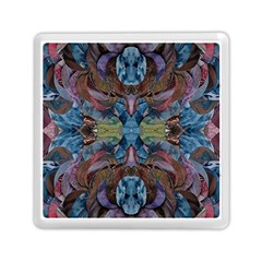 Marbled Confetti Symmetry Memory Card Reader (square) by kaleidomarblingart