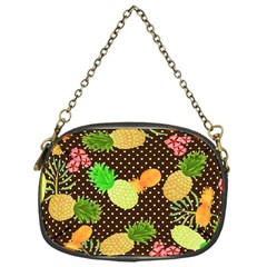 Troipcal Pineapple Fun Chain Purse (one Side) by PaperDesignNest