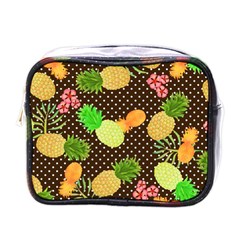 Troipcal Pineapple Fun Mini Toiletries Bag (one Side) by PaperDesignNest