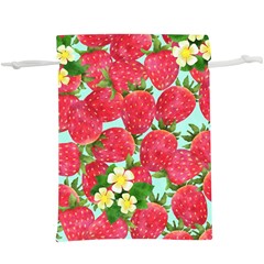 Strawberries-2 Lightweight Drawstring Pouch (xl)