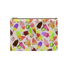 Ice Cream Pink Cosmetic Bag (medium)