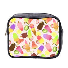 Ice Cream Pink Mini Toiletries Bag (Two Sides)