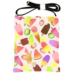 Ice Cream Pink Shoulder Sling Bag