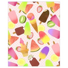 Ice Cream Pink Drawstring Bag (Small)