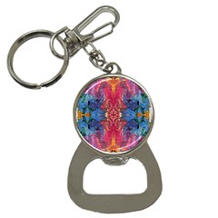 Firey Repeats I Bottle Opener Key Chain by kaleidomarblingart