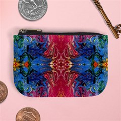 Firey Repeats I Mini Coin Purse by kaleidomarblingart