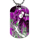 St. Cathy  Dog Tag (Two Sides) Back