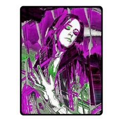 St  Cathy  One Side Fleece Blanket (small) by MRNStudios