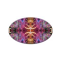 Firey Repeats Iv Sticker Oval (100 Pack) by kaleidomarblingart