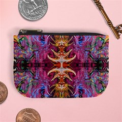 Firey Repeats Iv Mini Coin Purse by kaleidomarblingart