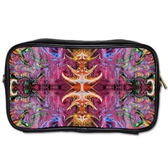 Firey Repeats Iv Toiletries Bag (one Side) by kaleidomarblingart