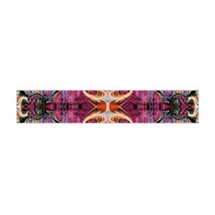 Firey Repeats Iv Flano Scarf (mini) by kaleidomarblingart