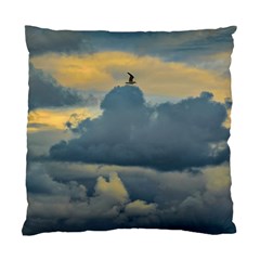 Bird Flying Over Stormy Sky Standard Cushion Case (two Sides) by dflcprintsclothing