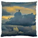 Bird Flying Over Stormy Sky Standard Flano Cushion Case (One Side) Front