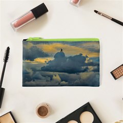 Bird Flying Over Stormy Sky Cosmetic Bag (xs)