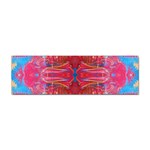 Red Swirls Repeats III Sticker Bumper (100 pack) Front