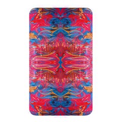 Red Swirls Repeats Iii Memory Card Reader (rectangular) by kaleidomarblingart