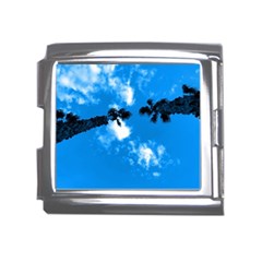 Trees & Sky In Martinsicuro, Italy  Mega Link Italian Charm (18mm) by ConteMonfrey