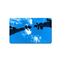 Trees & Sky In Martinsicuro, Italy  Magnet (name Card) by ConteMonfrey