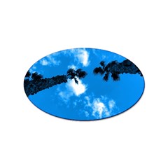 Trees & Sky In Martinsicuro, Italy  Sticker Oval (100 Pack) by ConteMonfrey