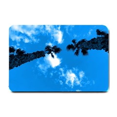 Trees & Sky In Martinsicuro, Italy  Small Doormat by ConteMonfrey