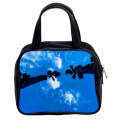 Trees & Sky In Martinsicuro, Italy  Classic Handbag (two Sides) by ConteMonfrey