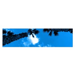 Trees & Sky In Martinsicuro, Italy  Oblong Satin Scarf (16  X 60 ) by ConteMonfrey