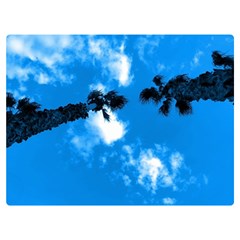 Trees & Sky In Martinsicuro, Italy  Premium Plush Fleece Blanket (extra Small) by ConteMonfrey