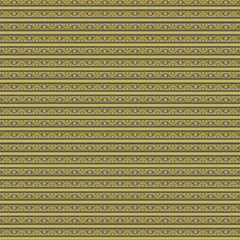 Golden Striped Decorative Pattern Play Mat (square) by dflcprintsclothing