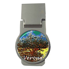 Colorful Verona Olive Tree Money Clips (round)  by ConteMonfrey