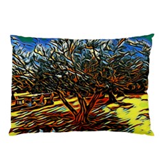 Colorful Verona Olive Tree Pillow Case by ConteMonfrey