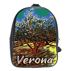 Colorful Verona Olive Tree School Bag (large) by ConteMonfrey