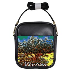 Colorful Verona Olive Tree Girls Sling Bag by ConteMonfrey