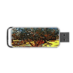 Colorful Verona Olive Tree Portable Usb Flash (one Side) by ConteMonfrey