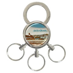 Malcesine Castle On Lake Garda 3-ring Key Chain by ConteMonfrey